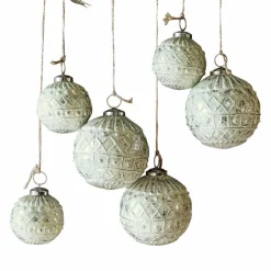 Lot de 6 décorations de Noël Gladwin