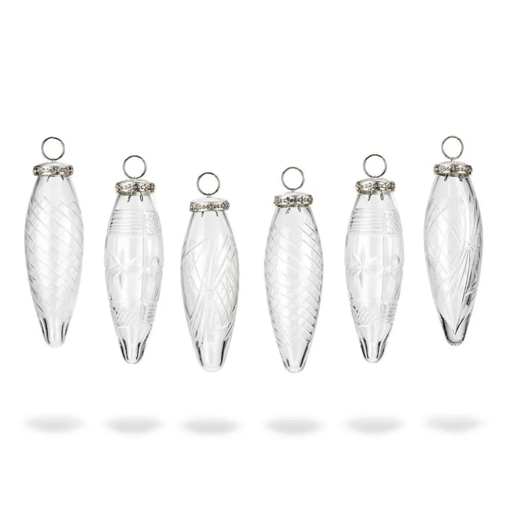 Lot de 6 décorations de Noël Loulay