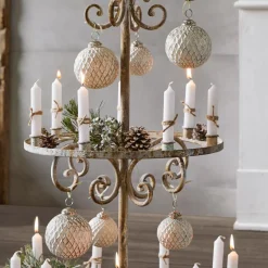 Lot de 6 décorations de Noël Maélys