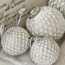 Lot de 6 décorations de Noël Maélys