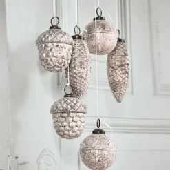 Lot de 6 décorations de Noël Quirat