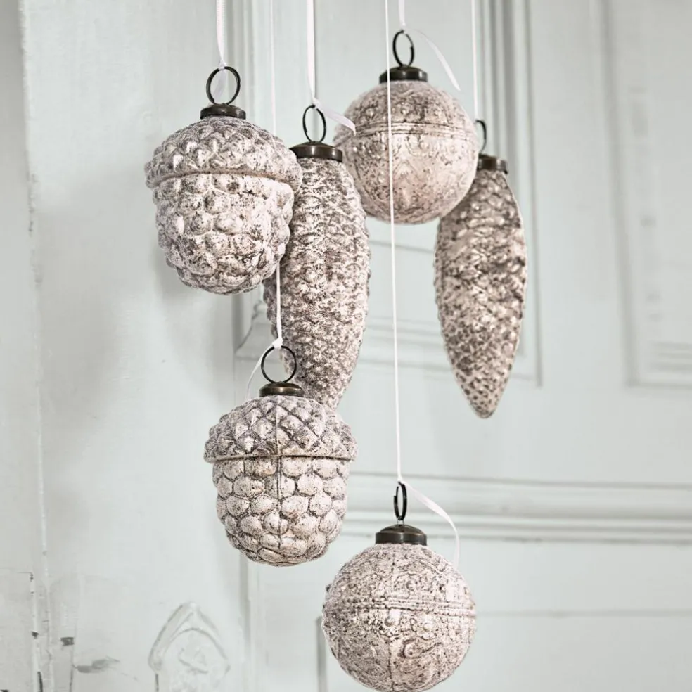 Lot de 6 décorations de Noël Quirat