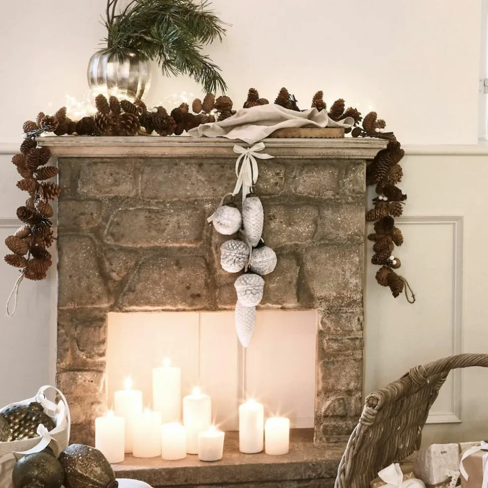 Lot de 6 décorations de Noël Quirat