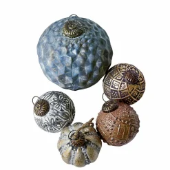 Lot de 5 décorations de Noël Jilian