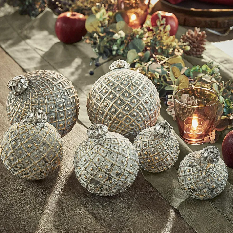 Lot de 6 décorations de Noël Lucero