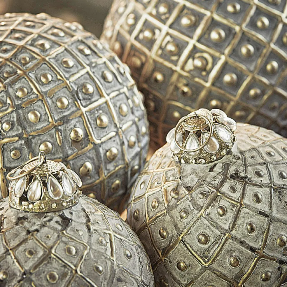 Lot de 6 décorations de Noël Lucero