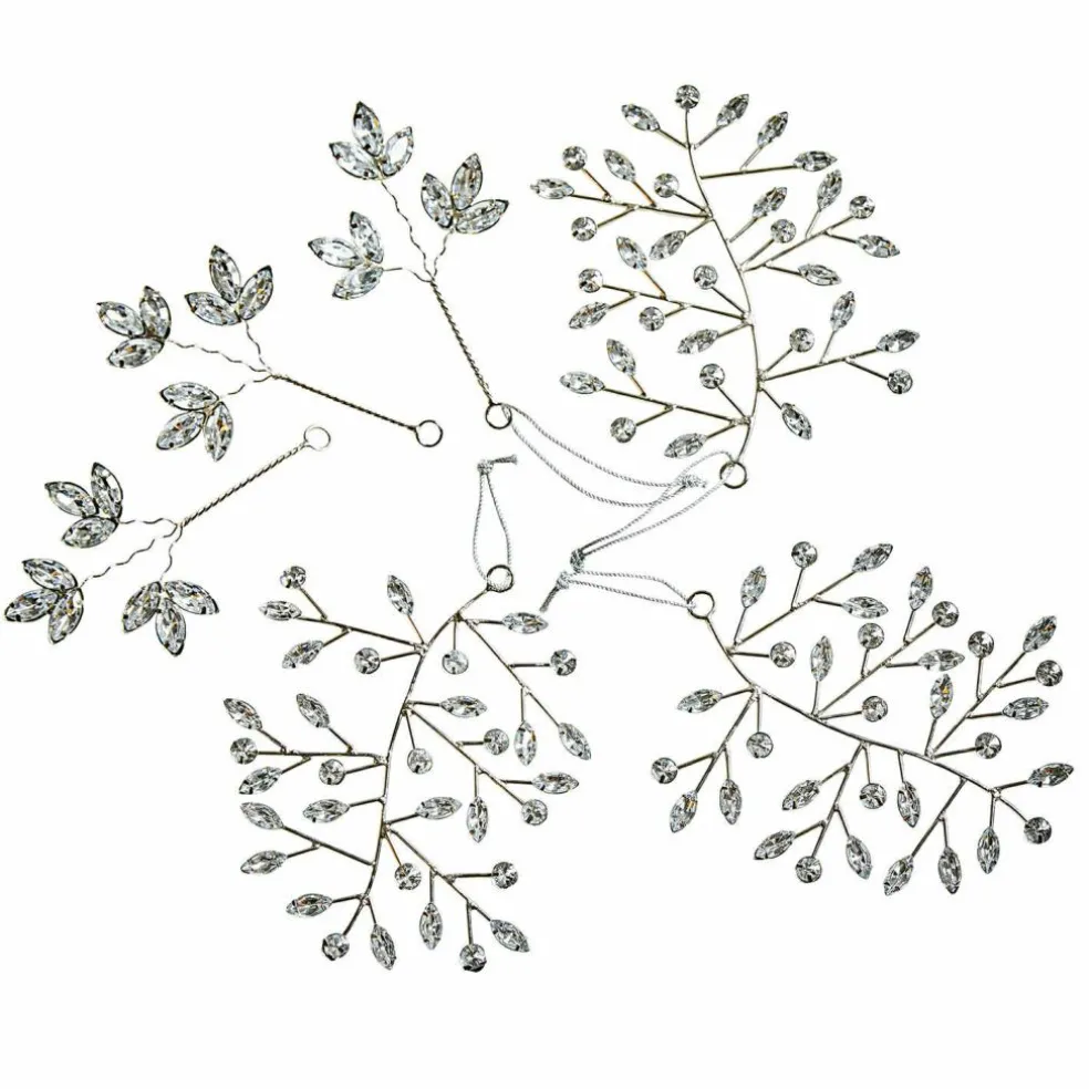 Lot de 6 décorations de Noël Eileen