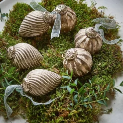 Lot de 6 décorations de Noël Miras