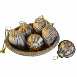 Lot de 6 décorations de Noël Miras