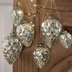 Lot de 6 décorations de Noël Colin