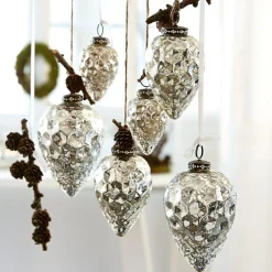 Lot de 6 décorations de Noël Colin