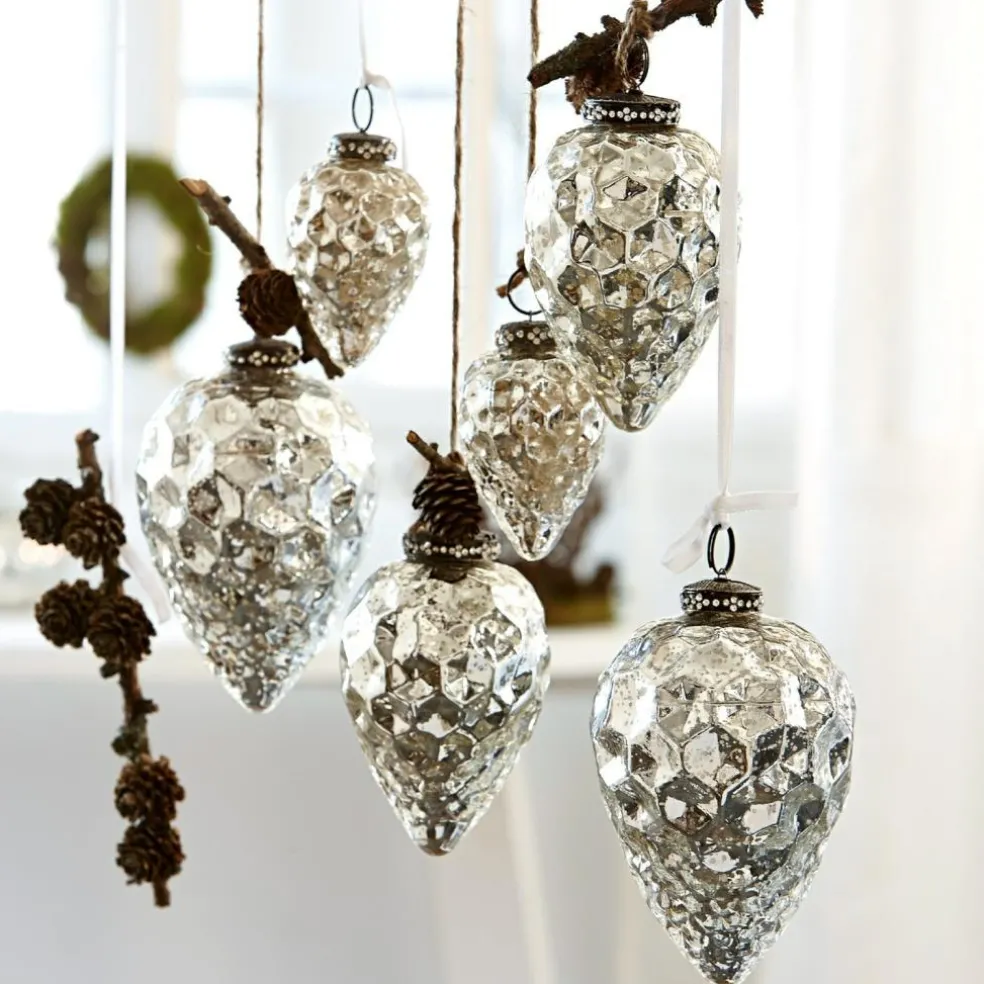 Lot de 6 décorations de Noël Colin