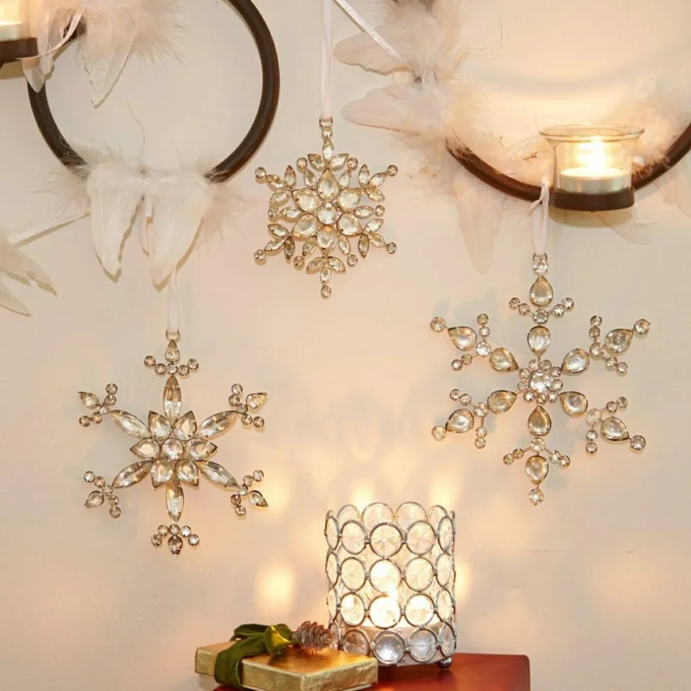 Lot de 3 décorations de Noël Selia