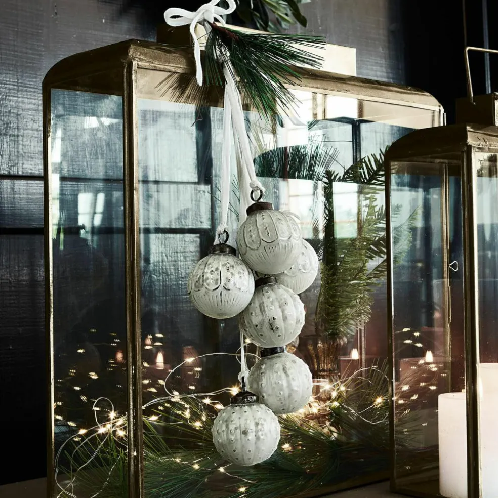 Lot de 6 décorations de Noël Tara