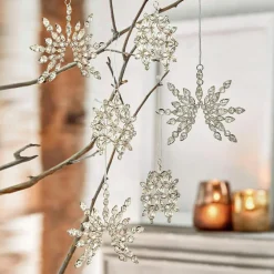 Lot de 6 décorations de Noël Valvi
