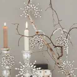 Lot de 6 décorations de Noël Valvi