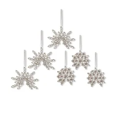 Lot de 6 décorations de Noël Valvi