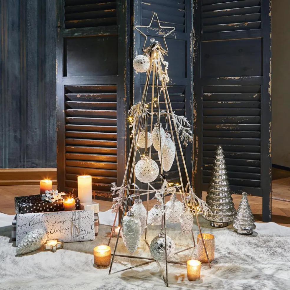 Lot de 6 décorations de Noël Éva