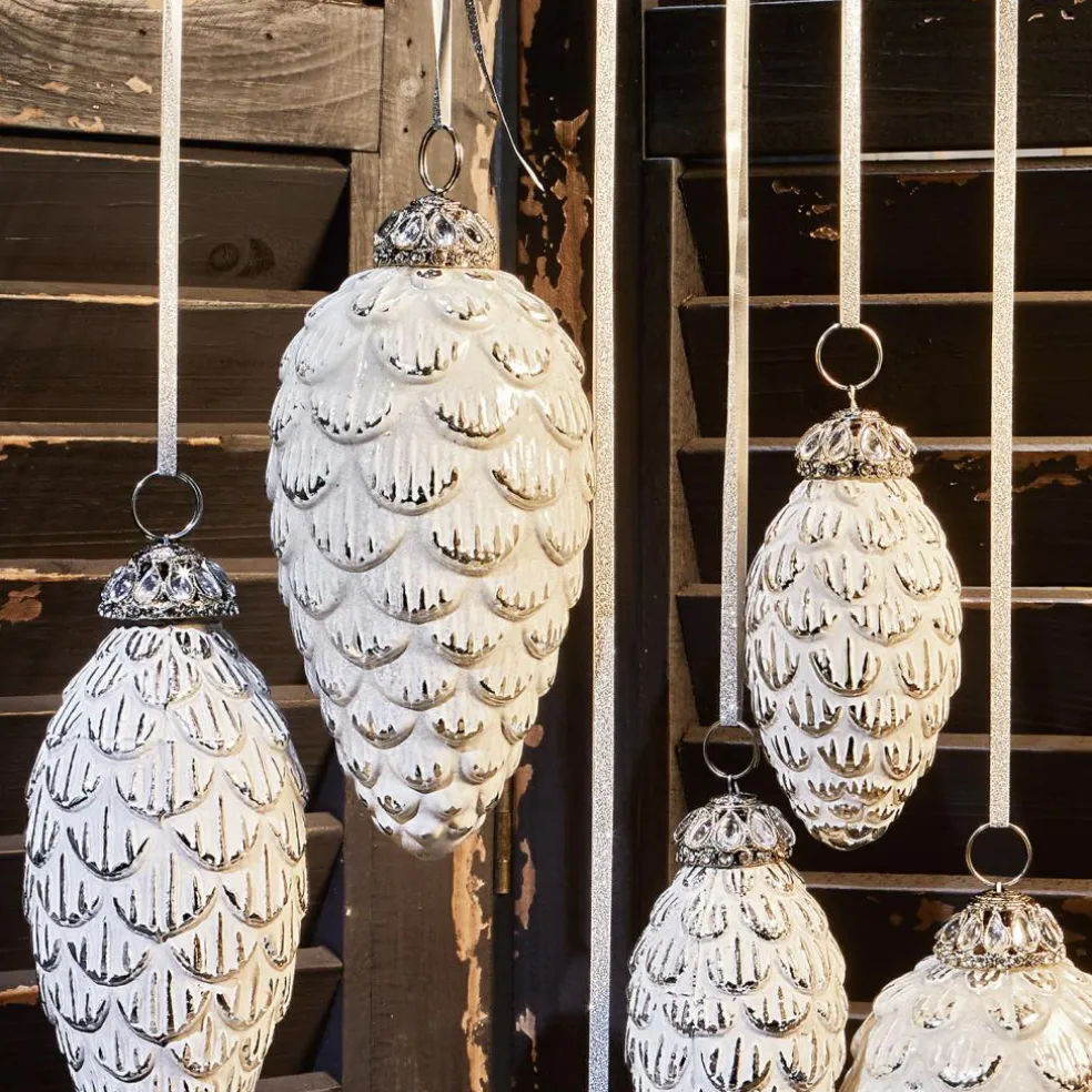 Lot de 6 décorations de Noël Éva