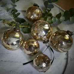 Lot de 6 décorations de Noël Tristan