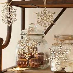 Lot de 4 décorations de Noël Gaillon