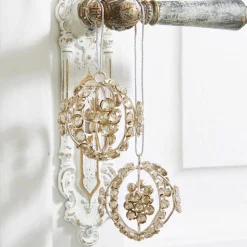 Lot de 2 décorations de Noël Fire Balls