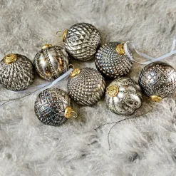 Lot de 8 décorations de Noël Silverlake