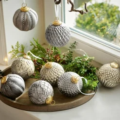 Lot de 8 décorations de Noël Silverlake