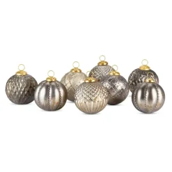 Lot de 8 décorations de Noël Silverlake