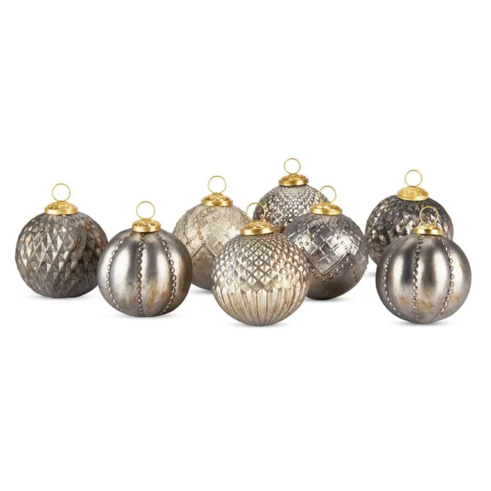 Lot de 8 décorations de Noël Silverlake