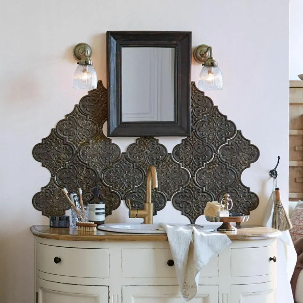 Lot de 6 décorations murales Halira