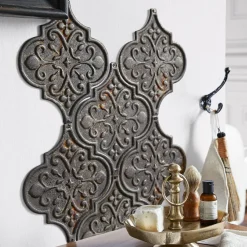 Lot de 6 décorations murales Halira