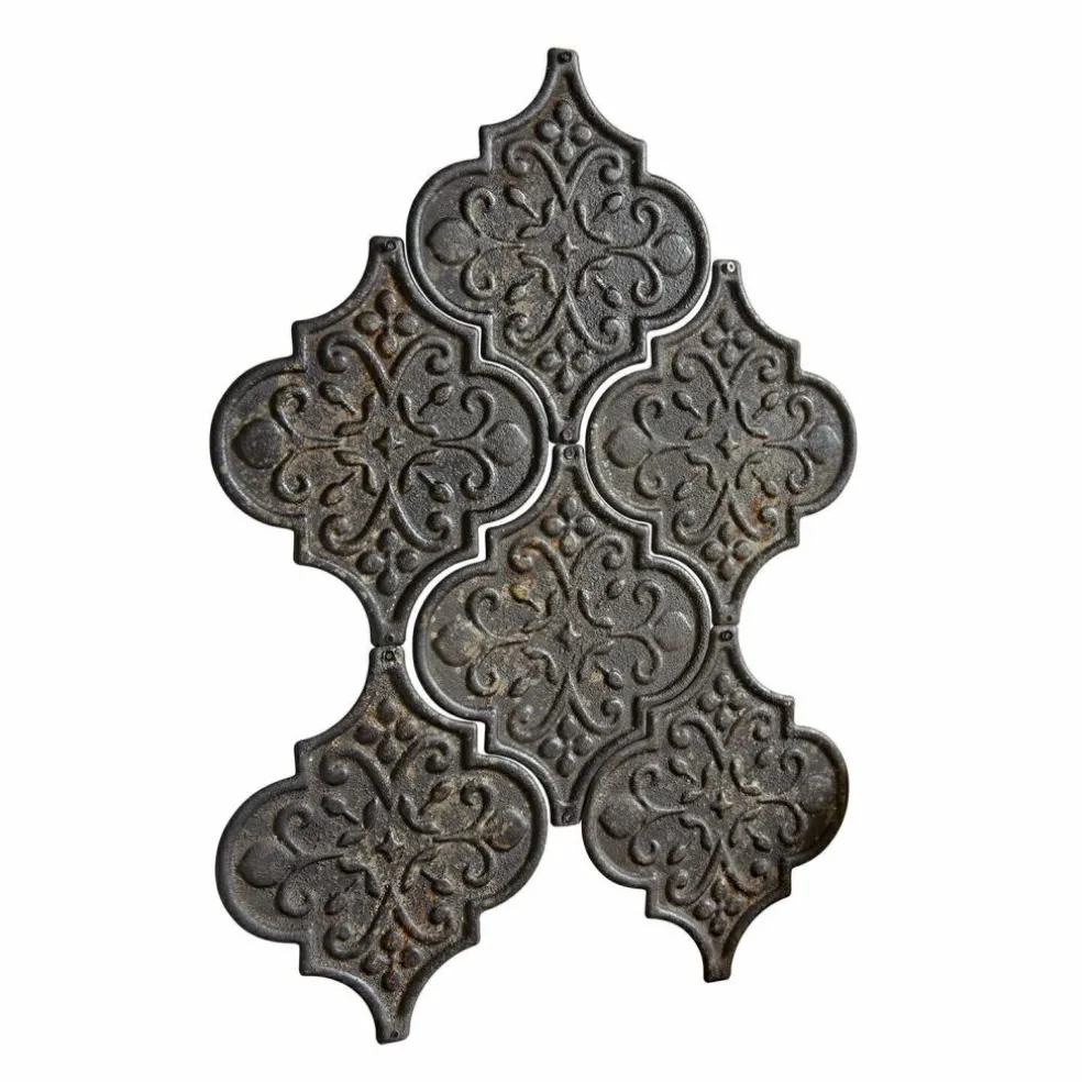 Lot de 6 décorations murales Halira