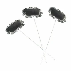 Lot de 3 décorations pour plantes Trevalin