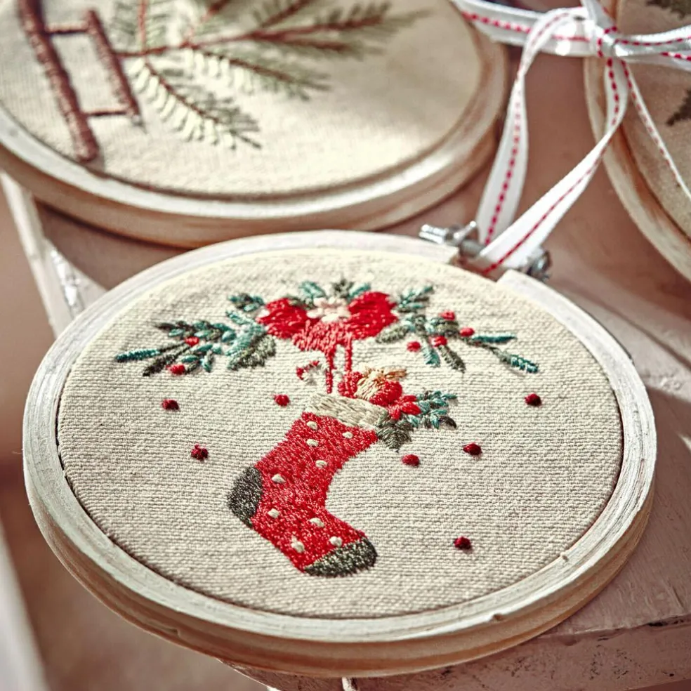 Lot de 4 décorations Seravas