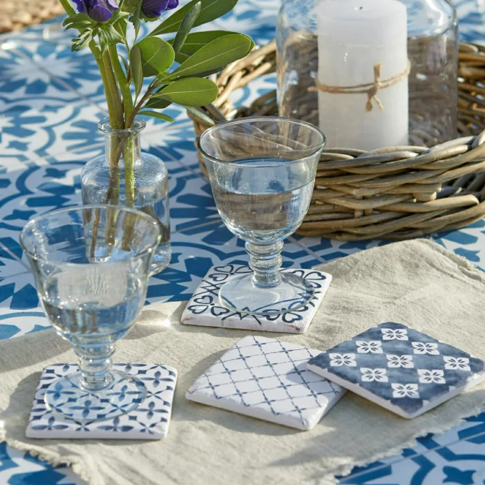 Lot de 4 dessous de verres Sliwa