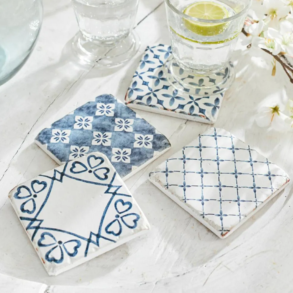 Lot de 4 dessous de verres Sliwa