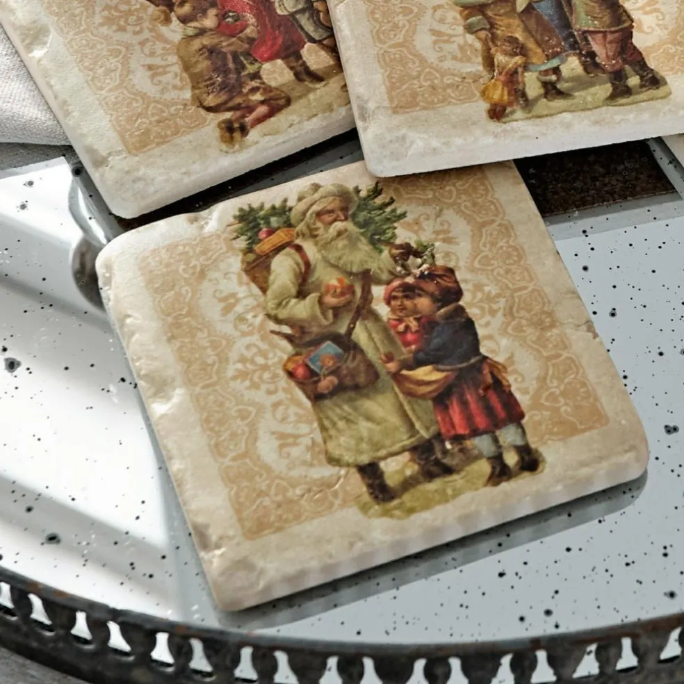 Lot de 4 dessous de verres Cantois