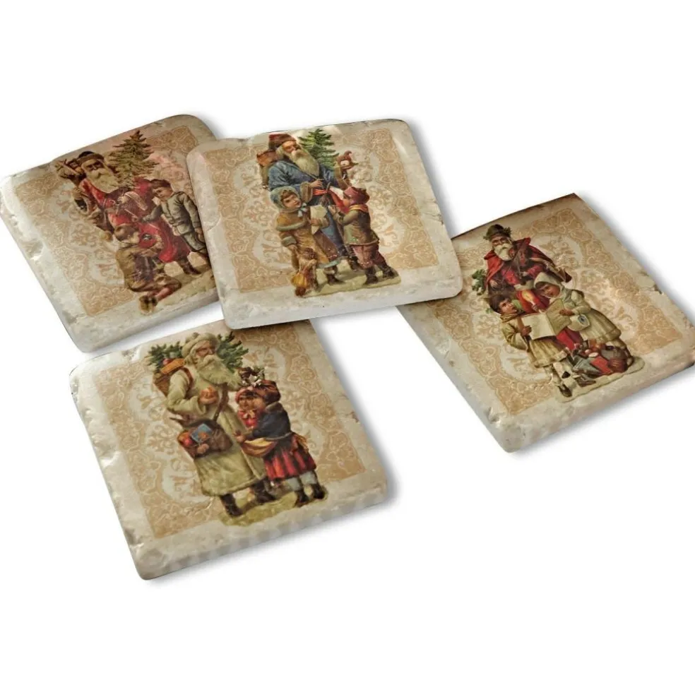 Lot de 4 dessous de verres Cantois