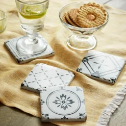 Lot de 4 dessous de verres Emma