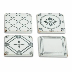 Lot de 4 dessous de verres Emma