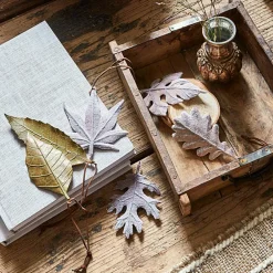 Lot de 6 feuilles décoratives Merel