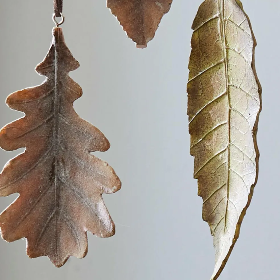 Lot de 6 feuilles décoratives Merel