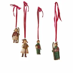 Lot de 4 figurines à suspendre Helgelund