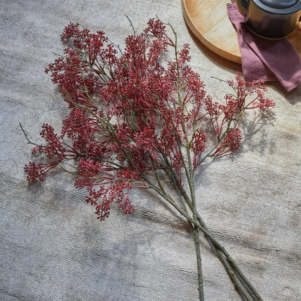 Lot de 3 fleurs décoratives Lac Serein
