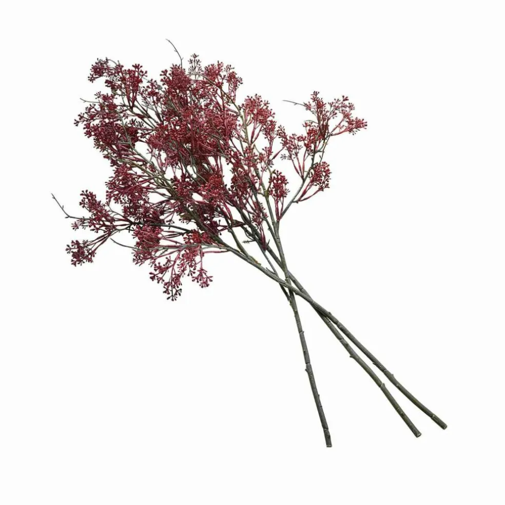 Lot de 3 fleurs décoratives Lac Serein