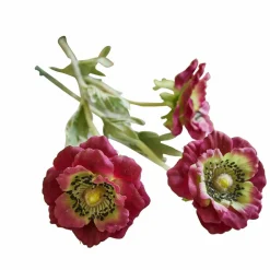 Lot de 3 fleurs décoratives Inara