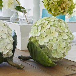 Lot de 2 fleurs décoratives Hortensie