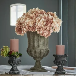 Lot de 3 fleurs décoratives Amarente