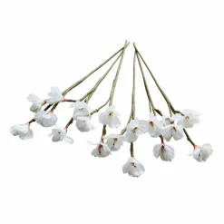 Lot de 6 fleurs décoratives Xivale